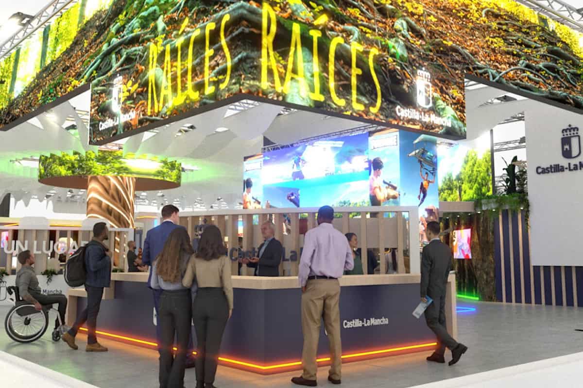 Stand para Castilla y león en FITUR